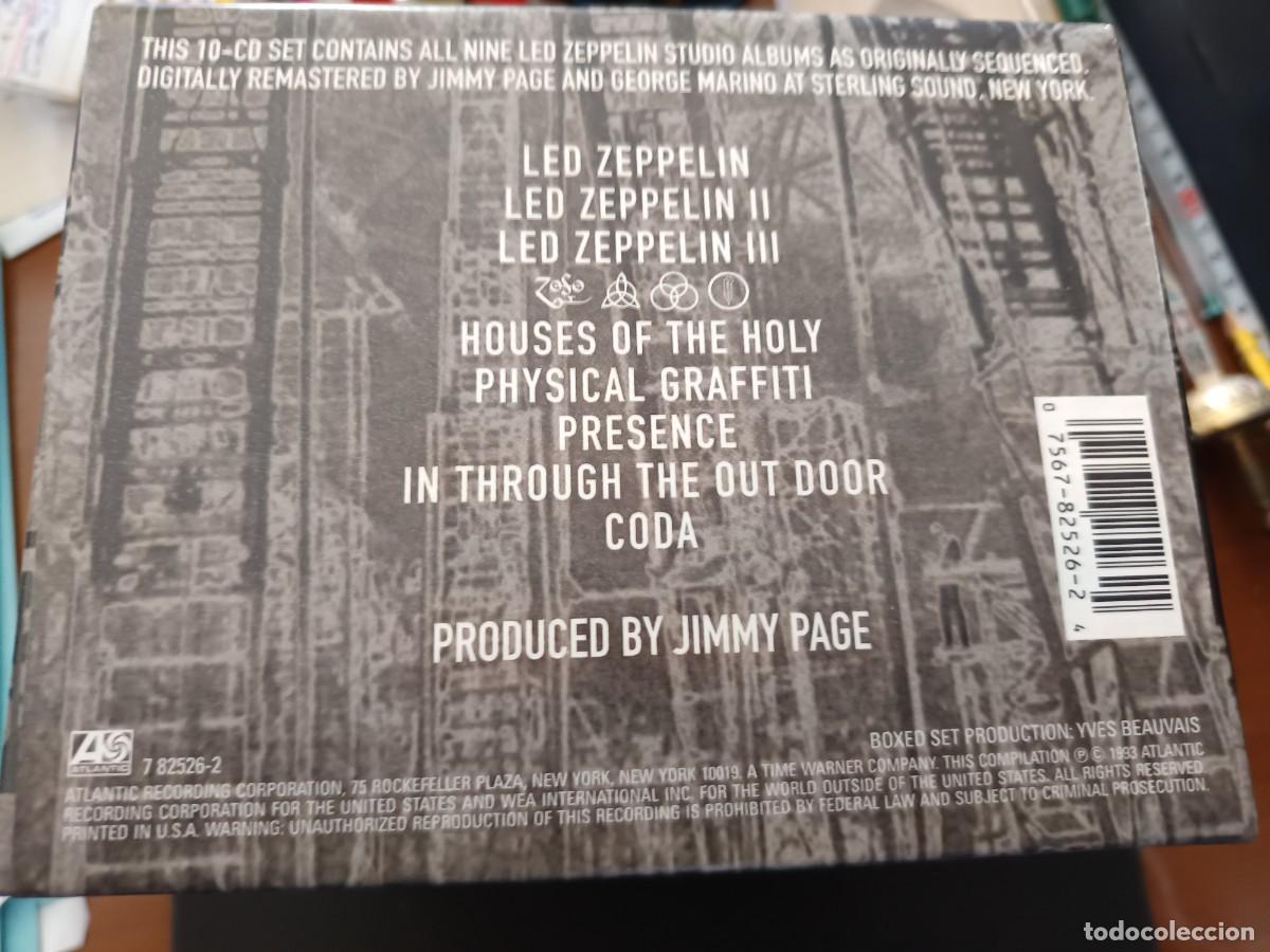 CDs de m&uacute;sica: 10 CD-SET. LED ZEPPELIN. THE COMPLETE STUDIO RECORDINGS - Foto 2