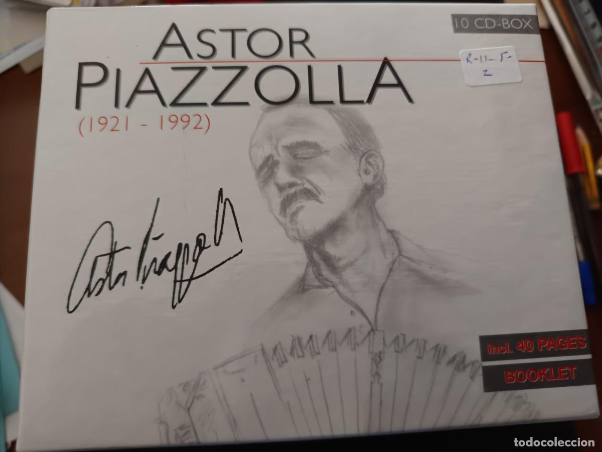CDs de M&uacute;sica: 10 CD-BOX. ASTOR PIAZZOLLA. (1921-1992), INCL. 40 PAGES BOOKLET