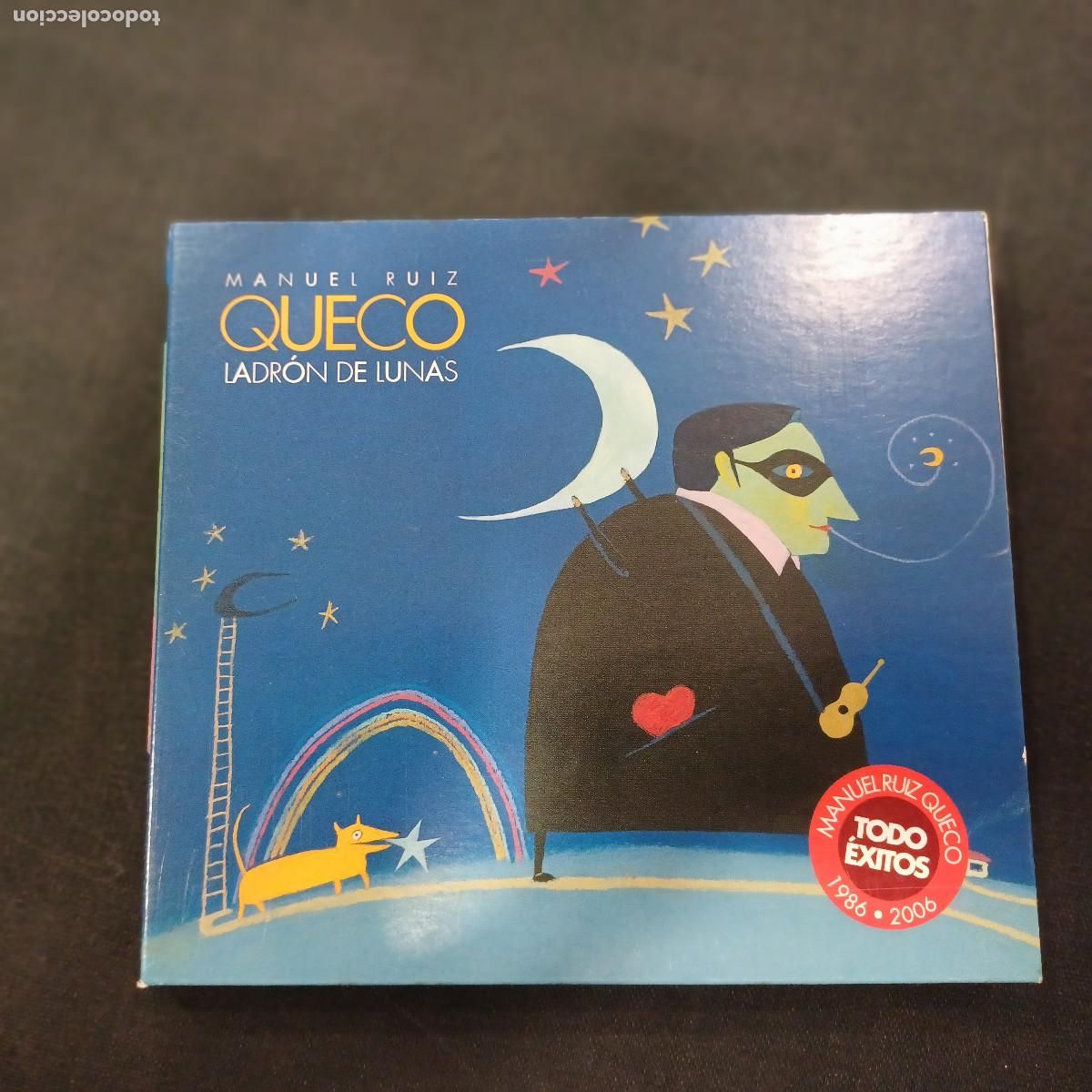 CDs de M&uacute;sica: MANUEL RUIZ QUECO/LADRON DE LUNAS/CD 2 DISCOS DIGIPACK.