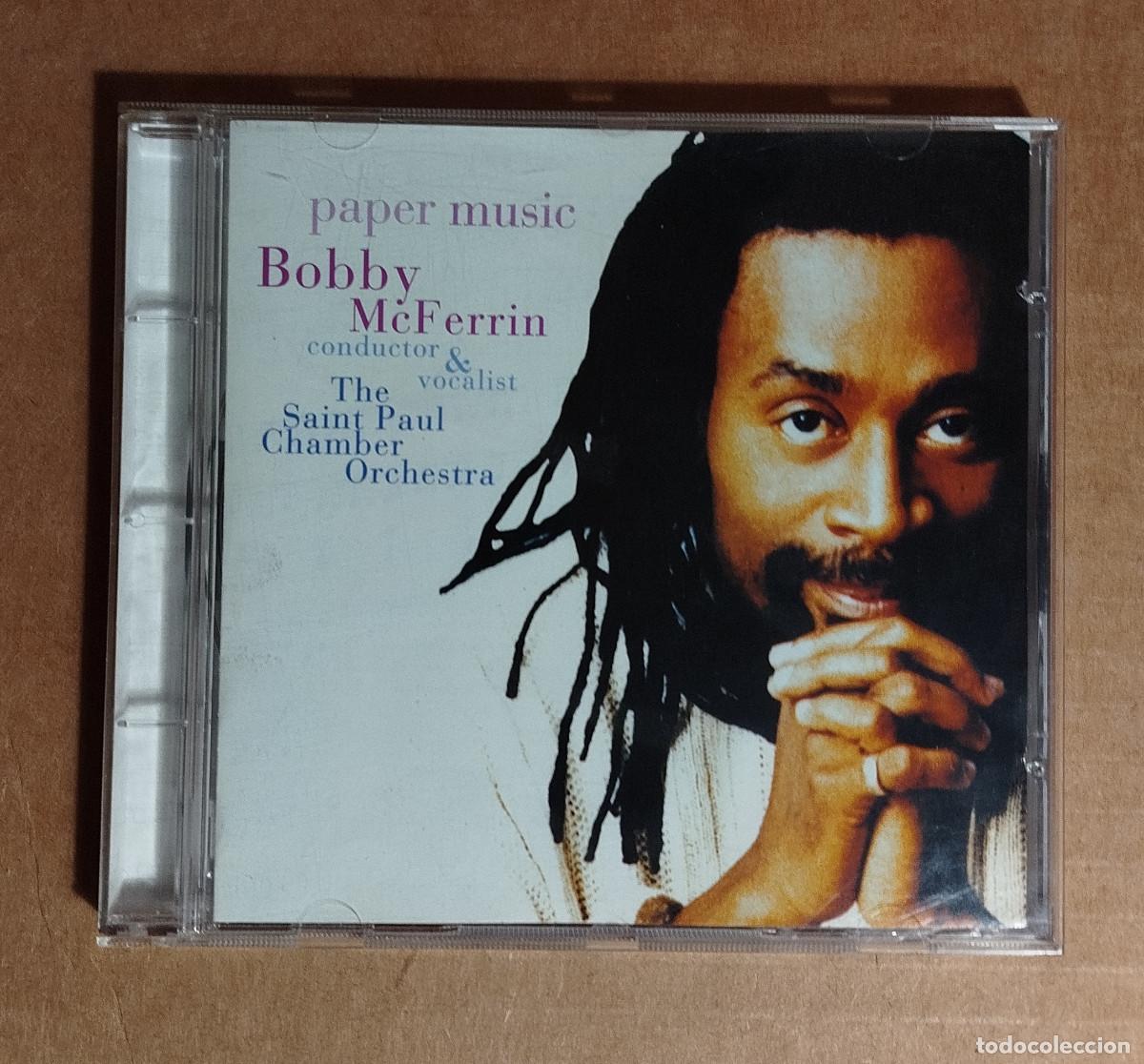 CDs de m&uacute;sica: BOBBY McFERRIN - PAPER MUSIC - 1995 - Foto 1