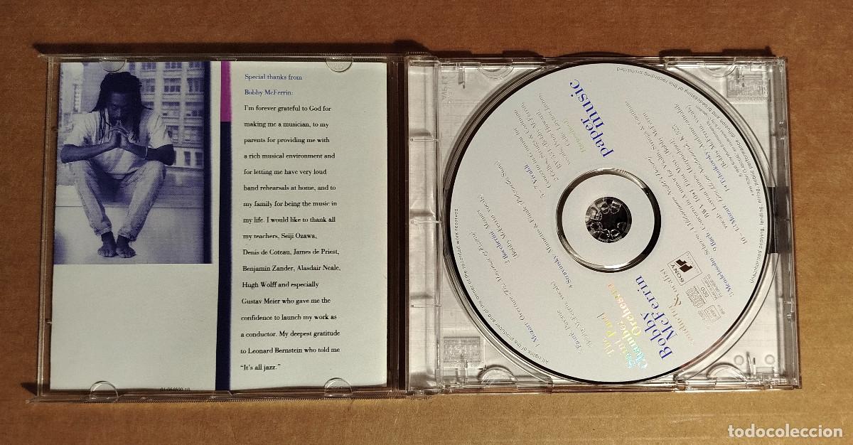 CDs de m&uacute;sica: BOBBY McFERRIN - PAPER MUSIC - 1995 - Foto 2
