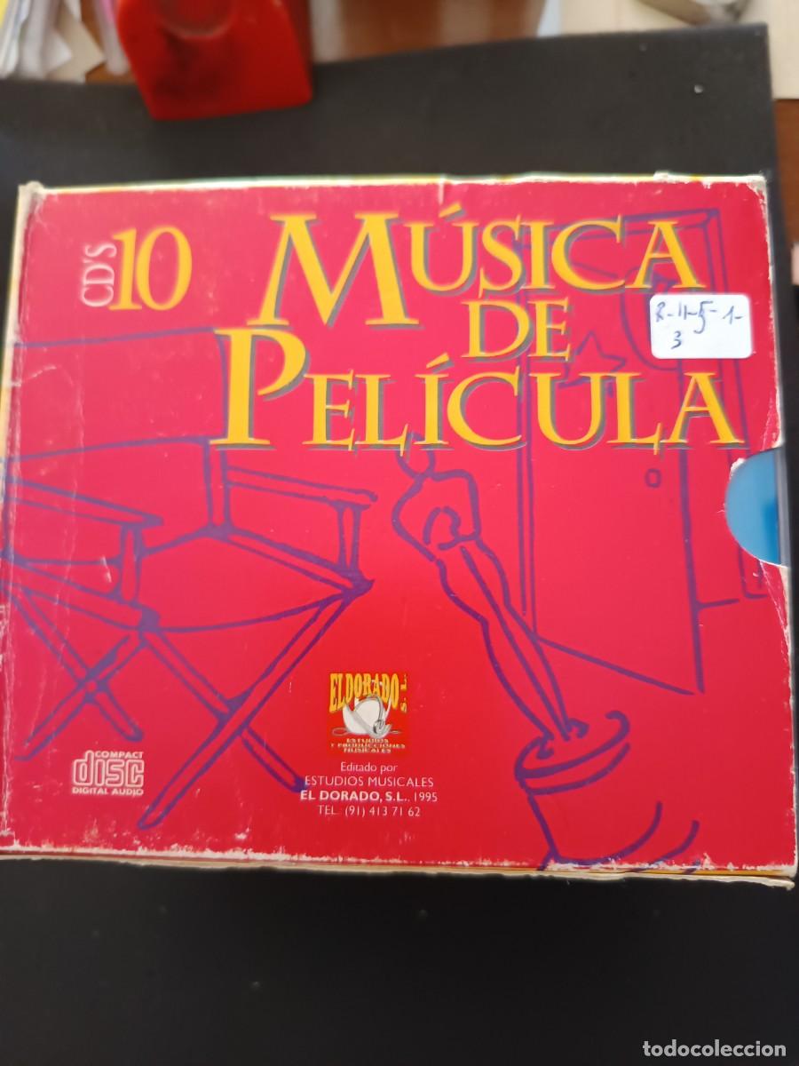 CDs de M&uacute;sica: CAJA 10 CD'S. M&Uacute;SICA DE PEL&Iacute;CULAS (VER FOTOS)