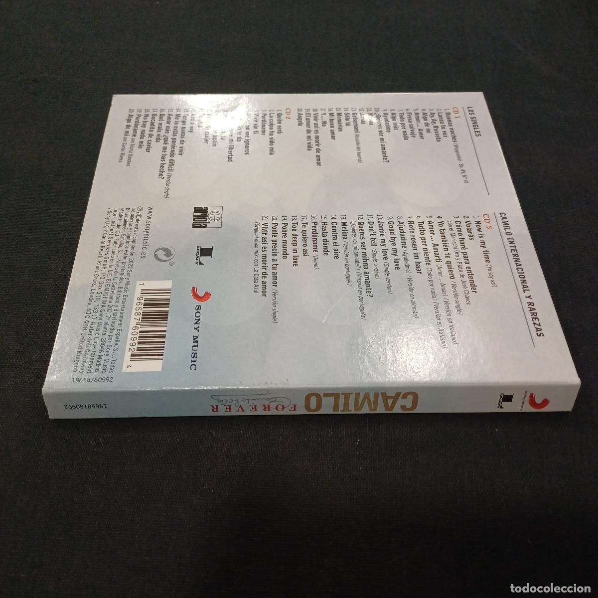 CDs de m&uacute;sica: CAMILO/FOREVER/CD 3 DISCOS DIGIPACK. - Foto 6