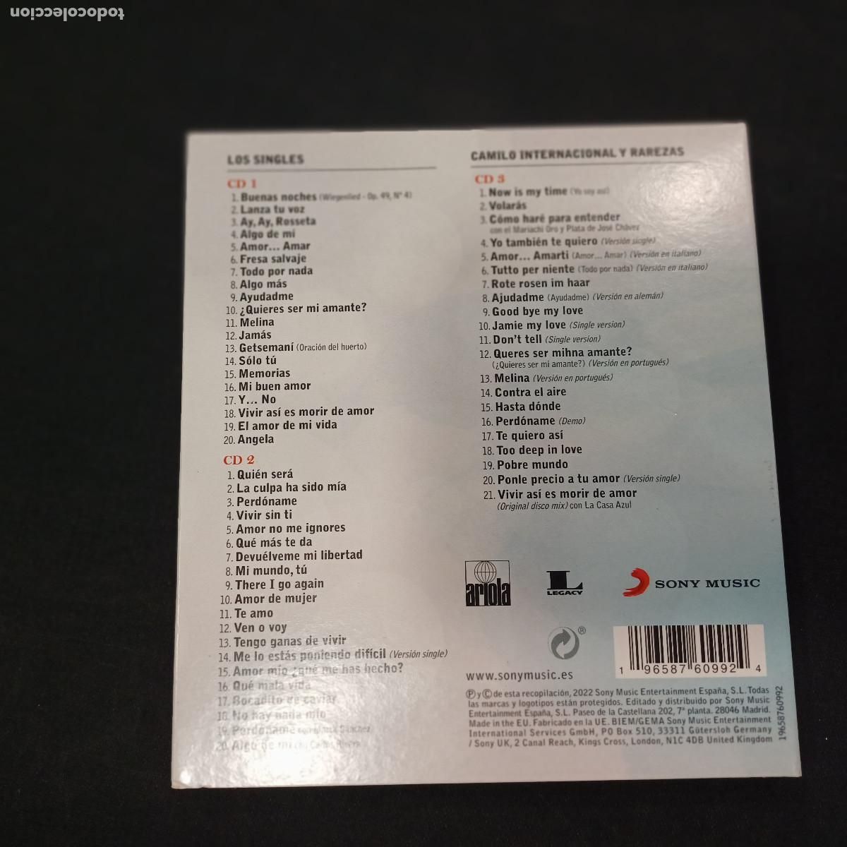 CDs de m&uacute;sica: CAMILO/FOREVER/CD 3 DISCOS DIGIPACK. - Foto 7