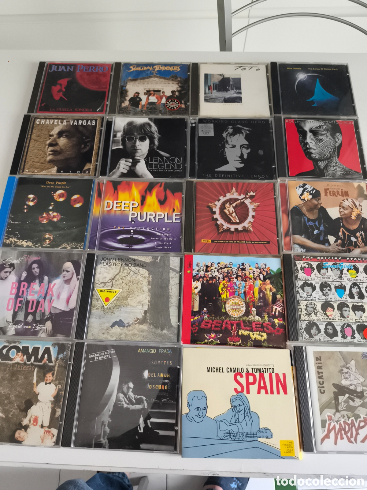 CD de M&uacute;sica: Lote de 20 antiguos CD originales, variados Rock , Pop, etc en buen estado