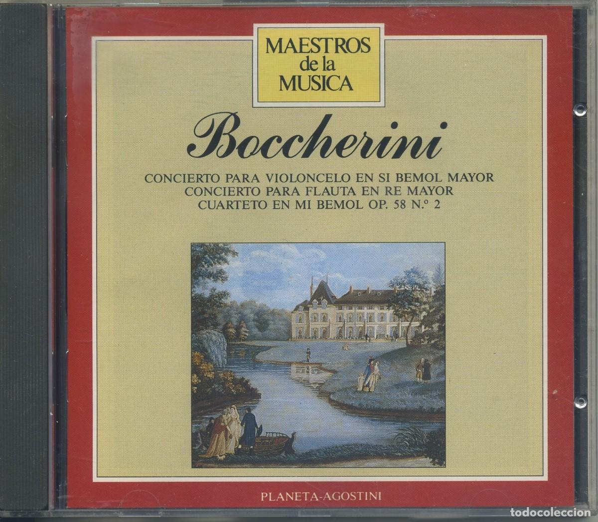 CDs de M&uacute;sica: Maestros de la M&uacute;sica: Boccherini