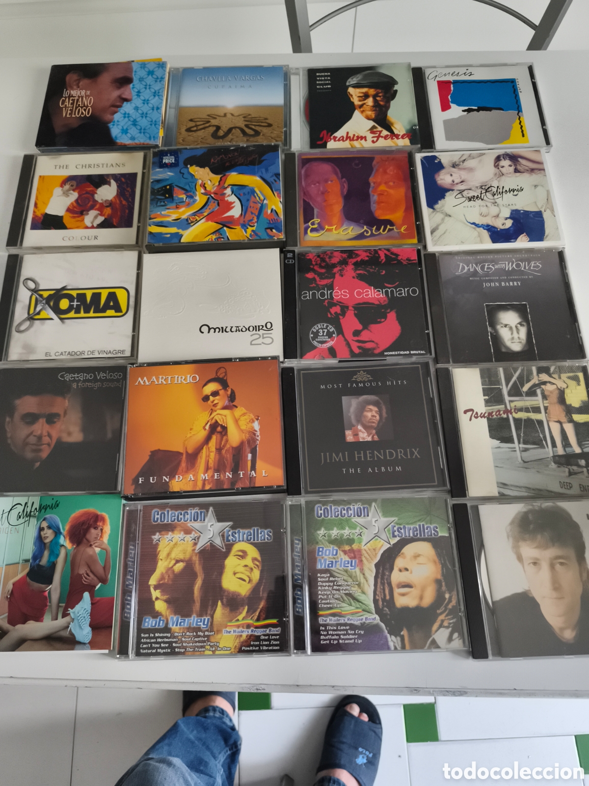 Musik-CDs: Lote de 20 antiguos CD originales variados Rock,Pop etc