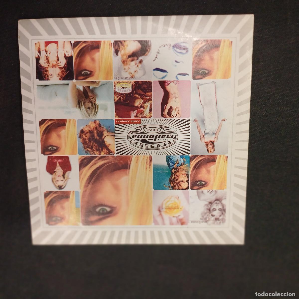 CDs de M&uacute;sica: MADONNA/GHV2/RADIO SEMPLER/CD SINGLE 5 TRACKS + HOJA PROMOCIONAL DEL ALBUM.