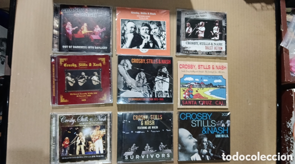 CDs de M&uacute;sica: LOTE CD CROSBY STILLS & NASH