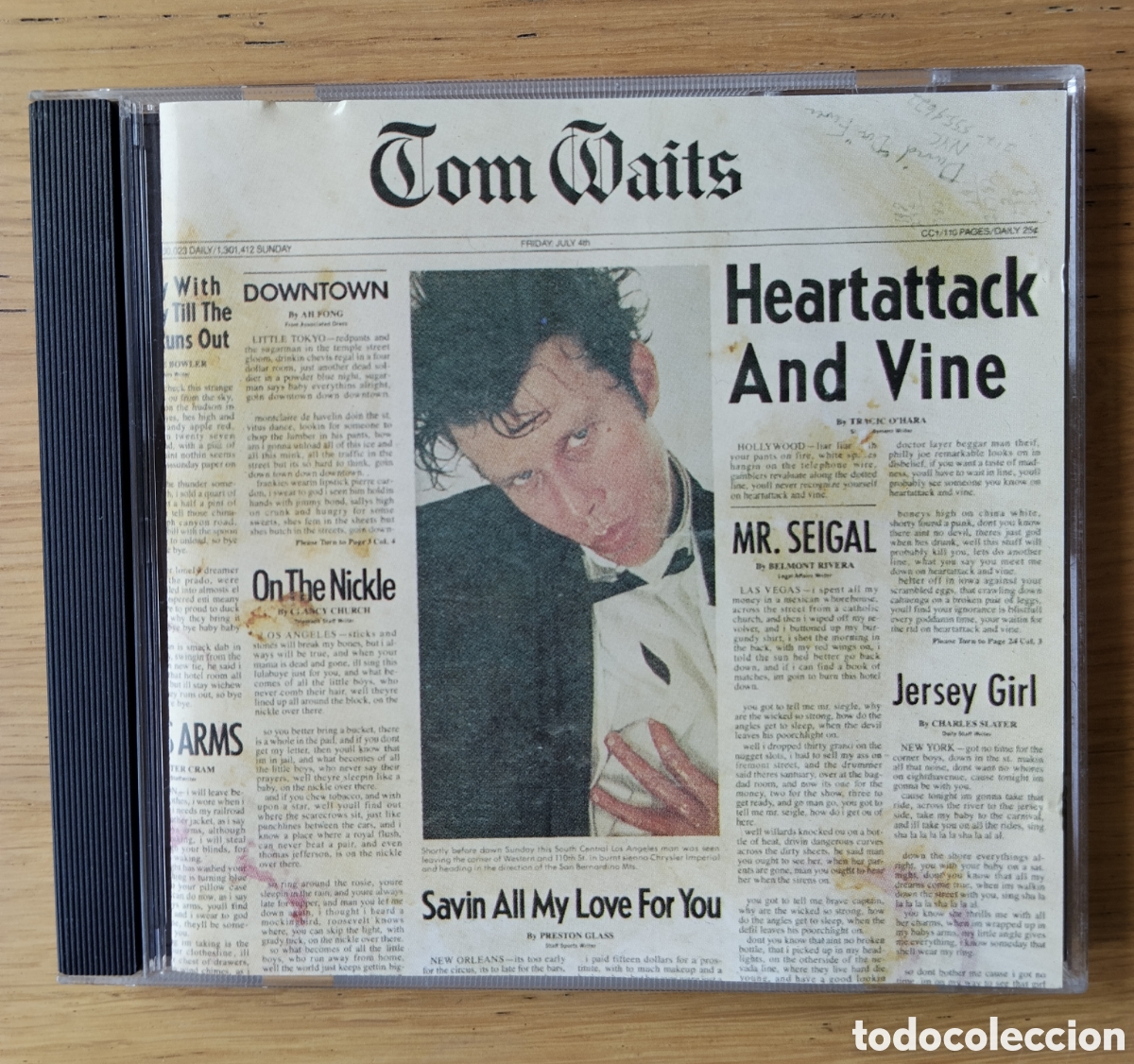 CDs de M&uacute;sica: TOM WAITS: &rdquo;HEARTATTACK AND VINE&rdquo; CD 1993 - BLUES
