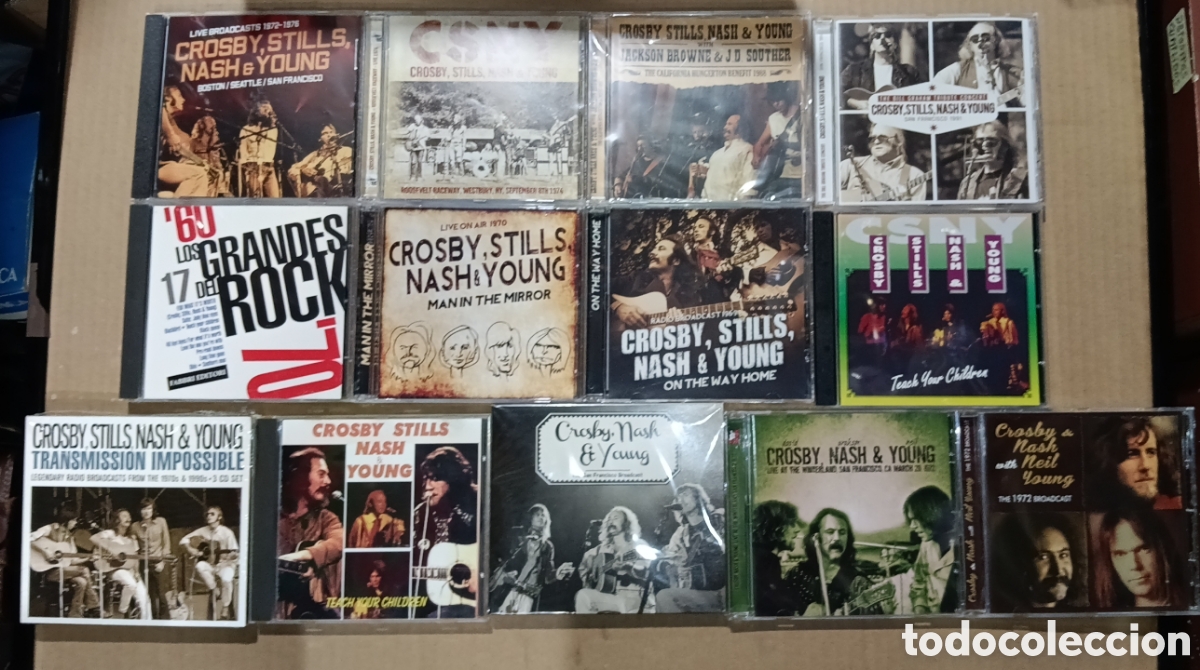 CDs de M&uacute;sica: LOTE CD CROSBY STILLS NASH YOUNG