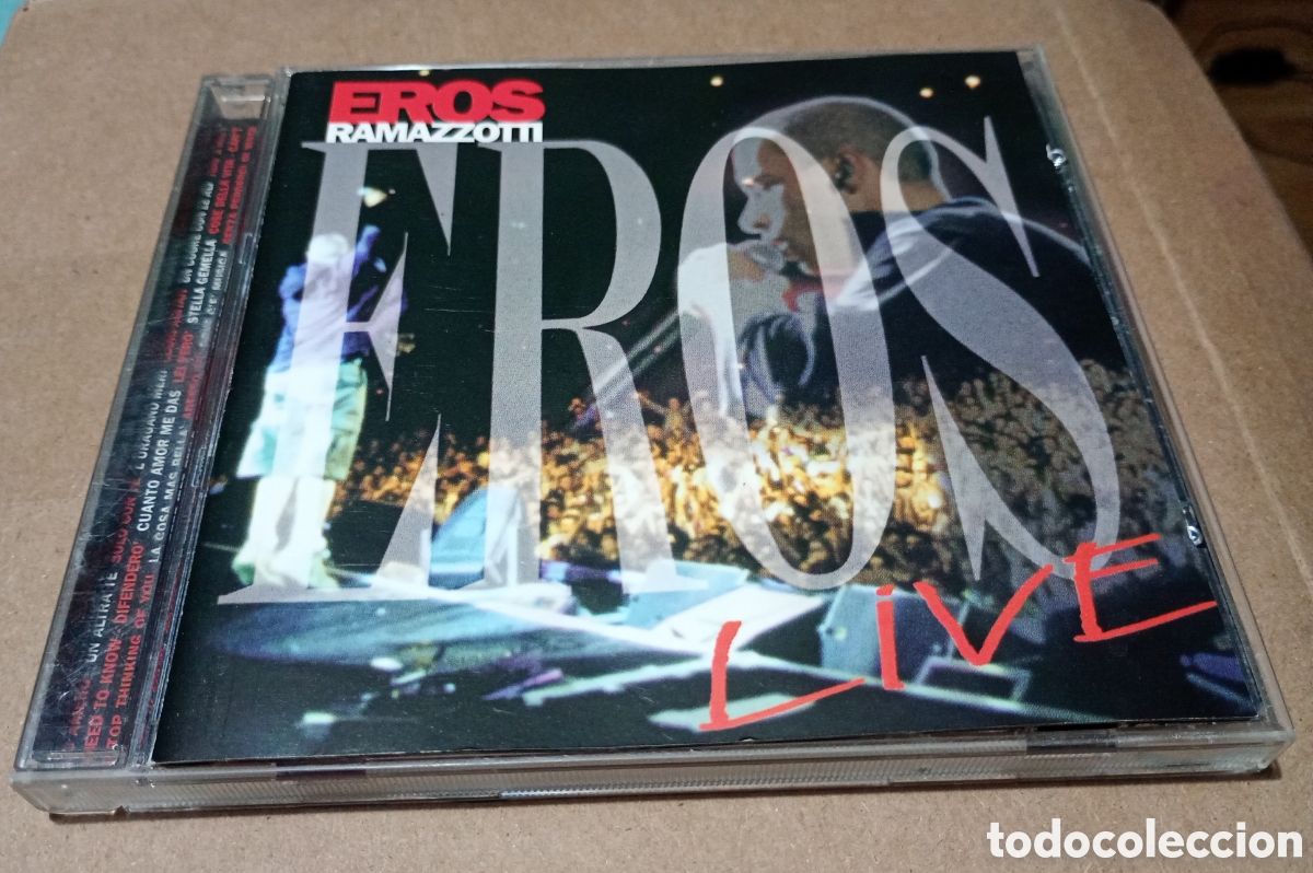 CDs de M&uacute;sica: Eros Ramazzotti CD live