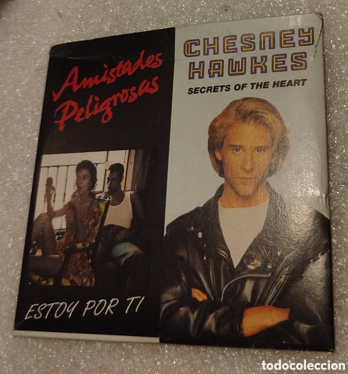 CDs de M&uacute;sica: Amistades peligrosas y Chesney Hawkes. CD Single