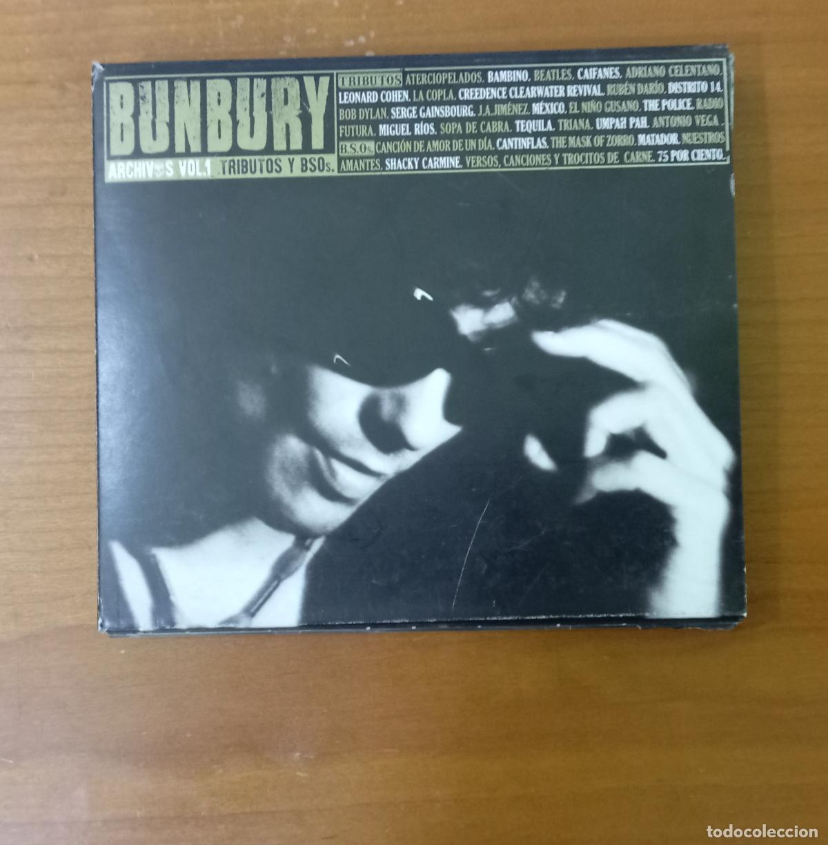 CDs de M&uacute;sica: CD - BUNBURY - ARCHIVOS VOL. 1 TRIBUTOS Y BSOS disco 1 y 2