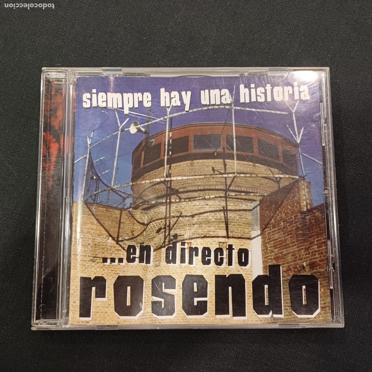 CDs de M&uacute;sica: ROSENDO/SIEMPRE HAY UNA HISTORIA/EN DIRECTO/CD.