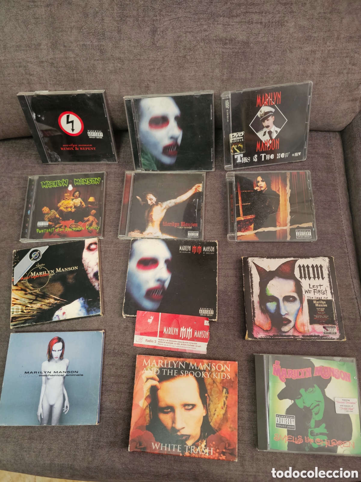 CDs de M&uacute;sica: Marilyn Manson CD + Entrada de concierto