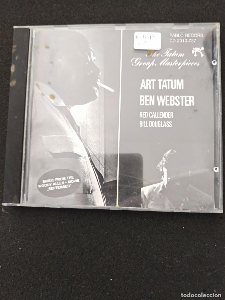 CDs de M&uacute;sica: art tatum, ben webster, red callender, bill douglas. the tatum group masterpieces