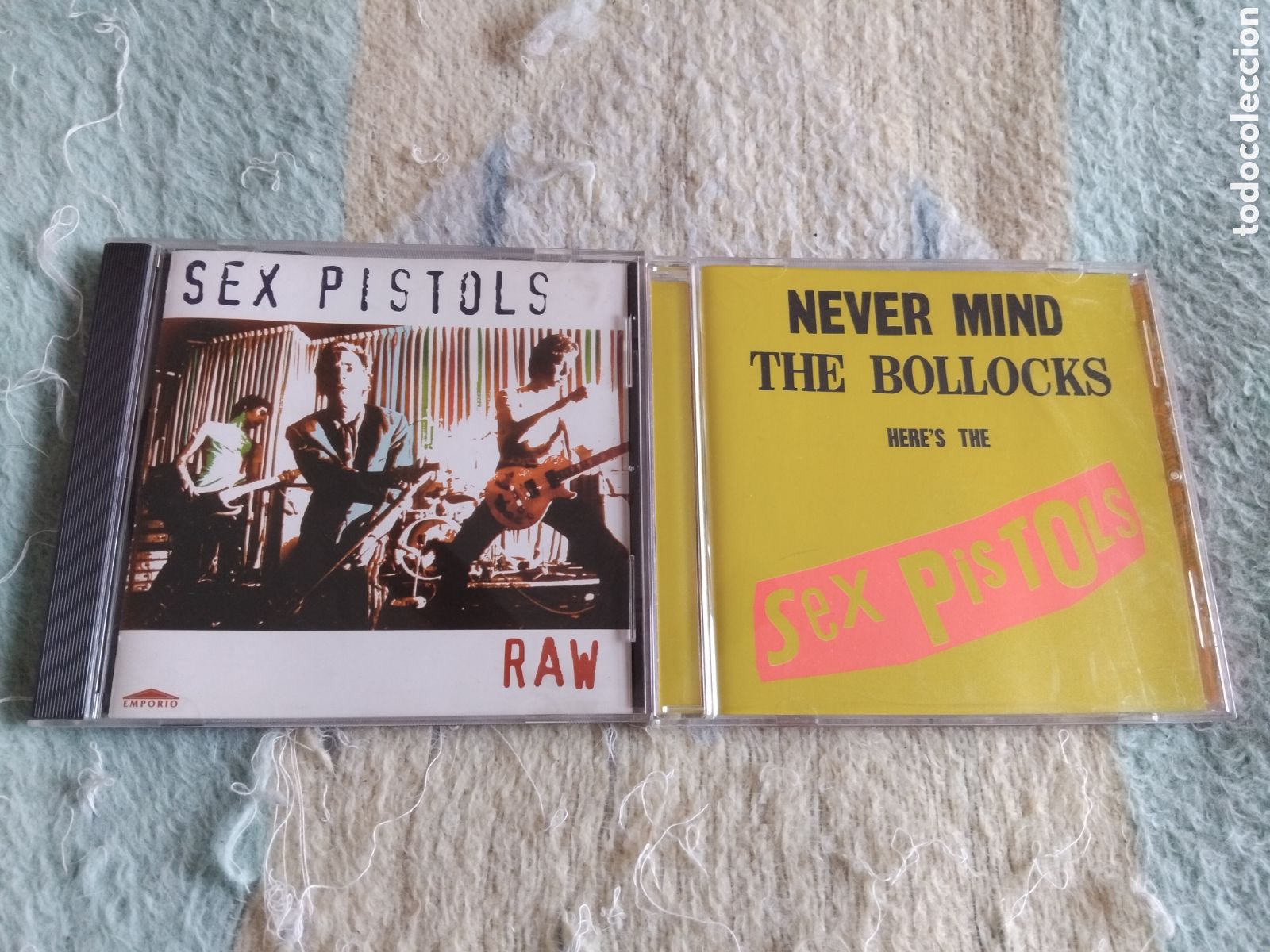 CDs de M&uacute;sica: SEX PISTOLS ( LOTE 2 CDS DIFICILES)