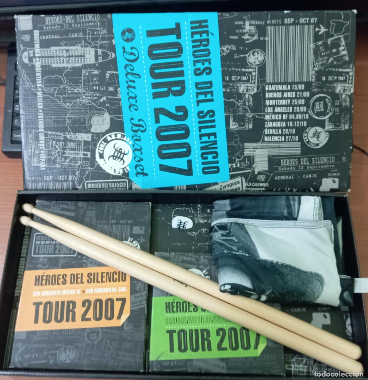 CDs de M&uacute;sica: Box coleccionista - Heroes Del Silencio Tour 2007 Deluxe Boxset
