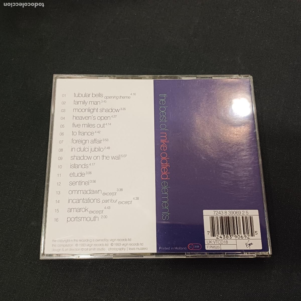 CDs de m&uacute;sica: THE BEST OF MIKE OLDFIELD/ELEMENTS/CD. - Foto 3