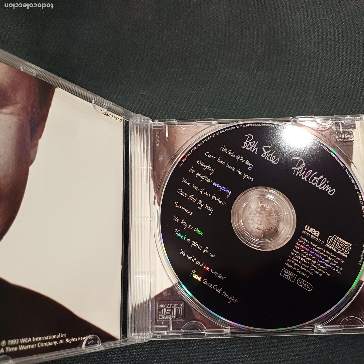 CDs de m&uacute;sica: PHIL COLLINS/BOTH SIDES/CD. - Foto 2