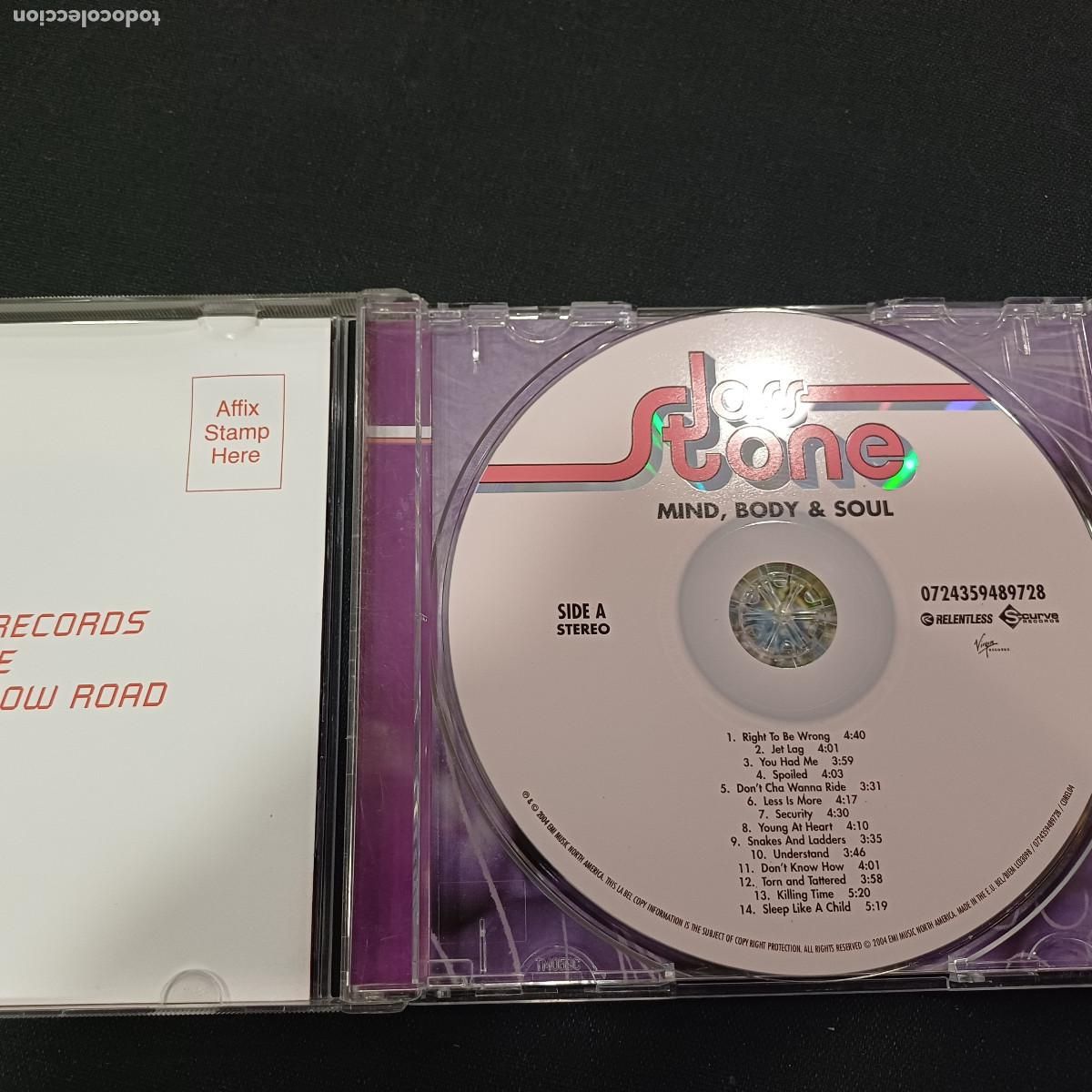 CDs de m&uacute;sica: JOSS STONE/MIND BOODY & SOUL/CD. - Foto 2