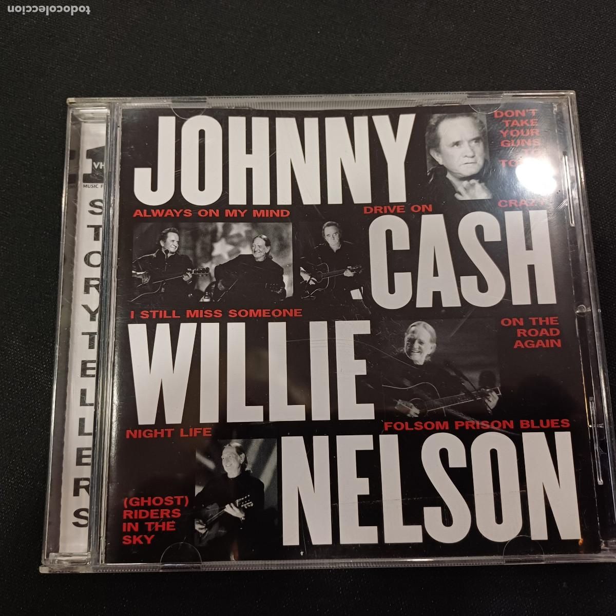 CDs de M&uacute;sica: JOHNNY CASH-WILLIE NELSON/VH1 STORYTELLERS/CD.
