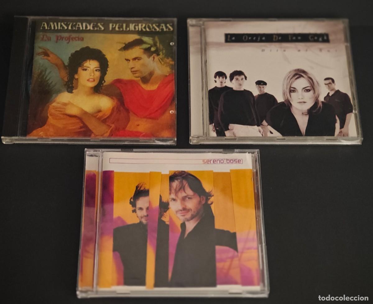 CDs de M&uacute;sica: Lote 3 CDs Pop Espa&ntilde;ol 90s &ndash; La Oreja de Van Gogh, Presuntos Implicados