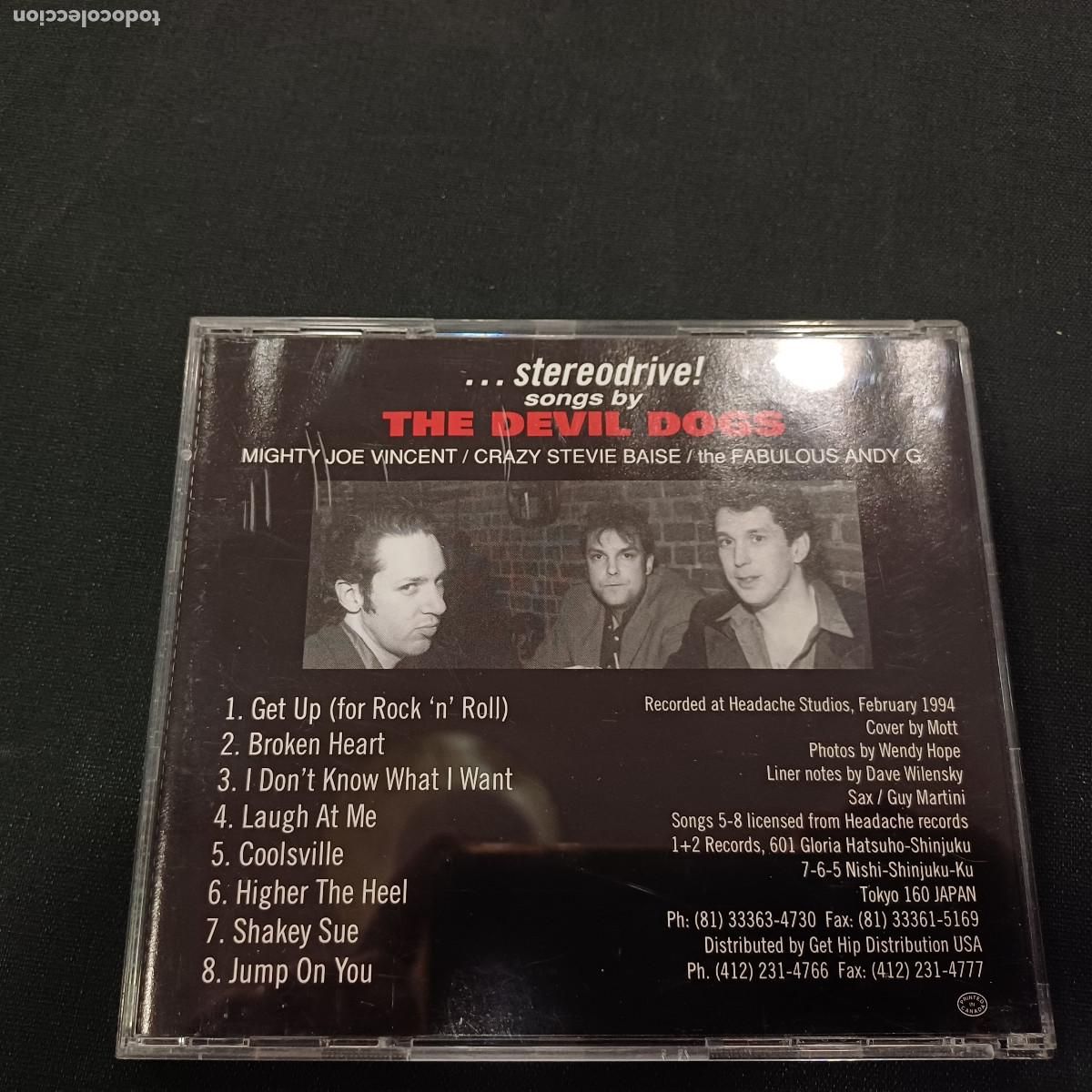 CDs de m&uacute;sica: THE DEVIL DOGS/STEREODRIVE/CD PUNK. - Foto 3