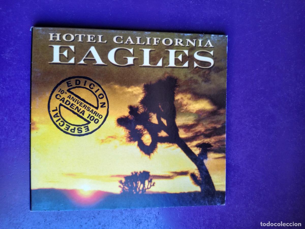 CDs de M&uacute;sica: Eagles &lrm;&ndash; Hotel California - CD DRO ELEKTRA PROMO 4 TEMAS 2002 - SIN USO