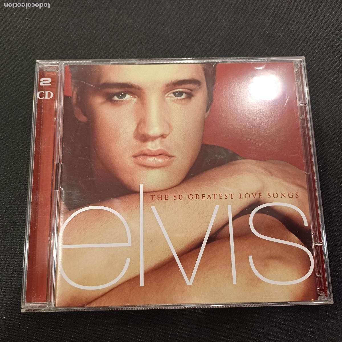 CDs de M&uacute;sica: ELVIS PRESLEY/THE 50 GREATEST LOVE/CD 2 DISCOS.