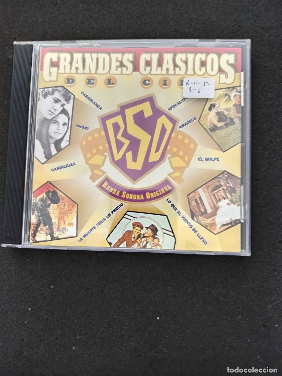 CDs de M&uacute;sica: GRANDES CL&Aacute;SICOS DEL CINE. BSO. BANDA SONORA ORIGINAL.