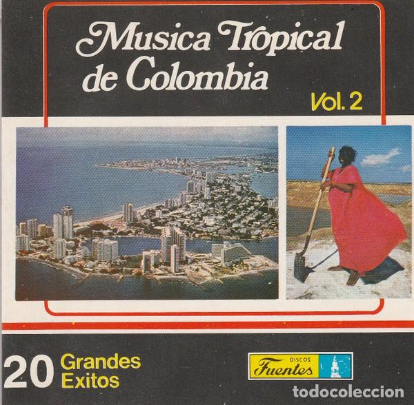CDs de M&uacute;sica: Musica Tropical De Colombia, 20 Grandes Exitos Vol. 2
