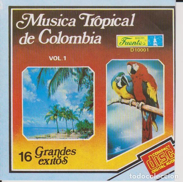 CDs de M&uacute;sica: Musica Tropical De Colombia, 20 Grandes Exitos Vol. 1