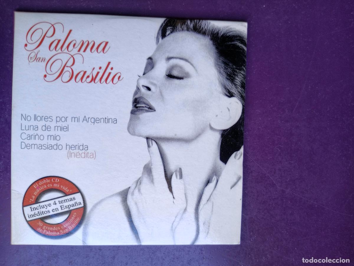 CDs de M&uacute;sica: Paloma San Basilio &lrm;&ndash; No Llores Por Mi Argentina +3 - CD EMI 2003 - PROMO 4 TEMAS