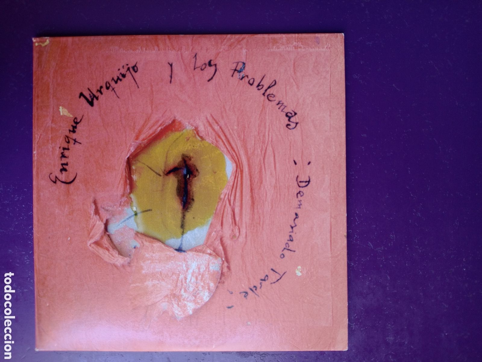 CDs de M&uacute;sica: Enrique Urquijo Y Los Problemas &ndash; Demasiado Tarde - CD Sg DRO PROMO 1 TEMA 1999 - POP