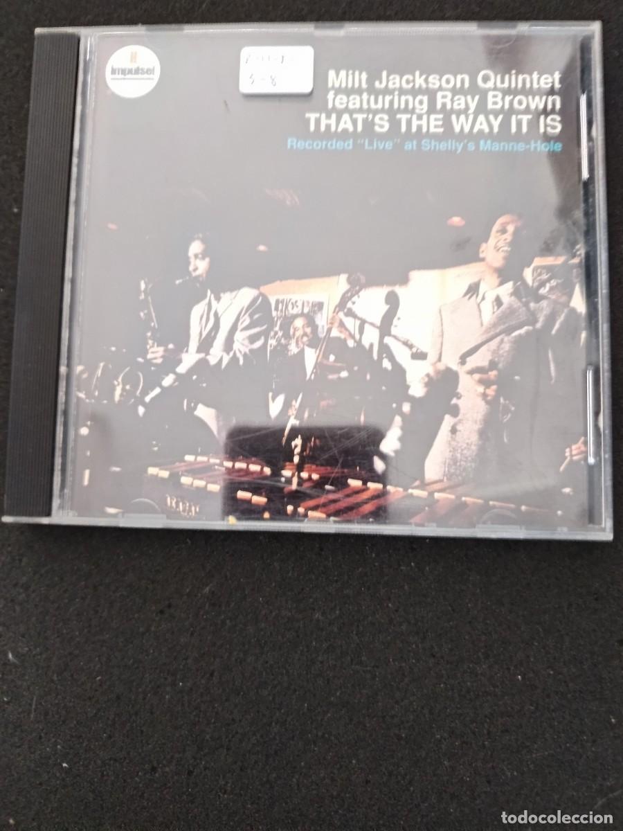 CDs de M&uacute;sica: MILT JACKSON QUINTET FEATURING RAY BROWN. THAT'S THE WAY IT IS