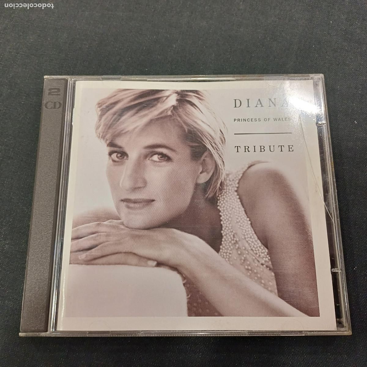 CDs de M&uacute;sica: DIANA/PRINCESS OF WALES/TRIBUTE/CD 2 DISCOS.