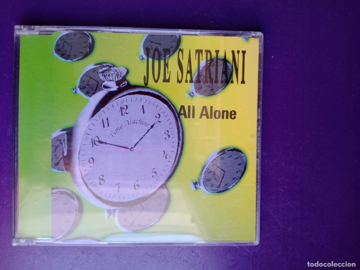 CDs de M&uacute;sica: Joe Satriani &ndash; All Alone - CD Sg RELATIVITY 1993 - 3 TEMAS - HARD ROCK BLUES GUITARRAS