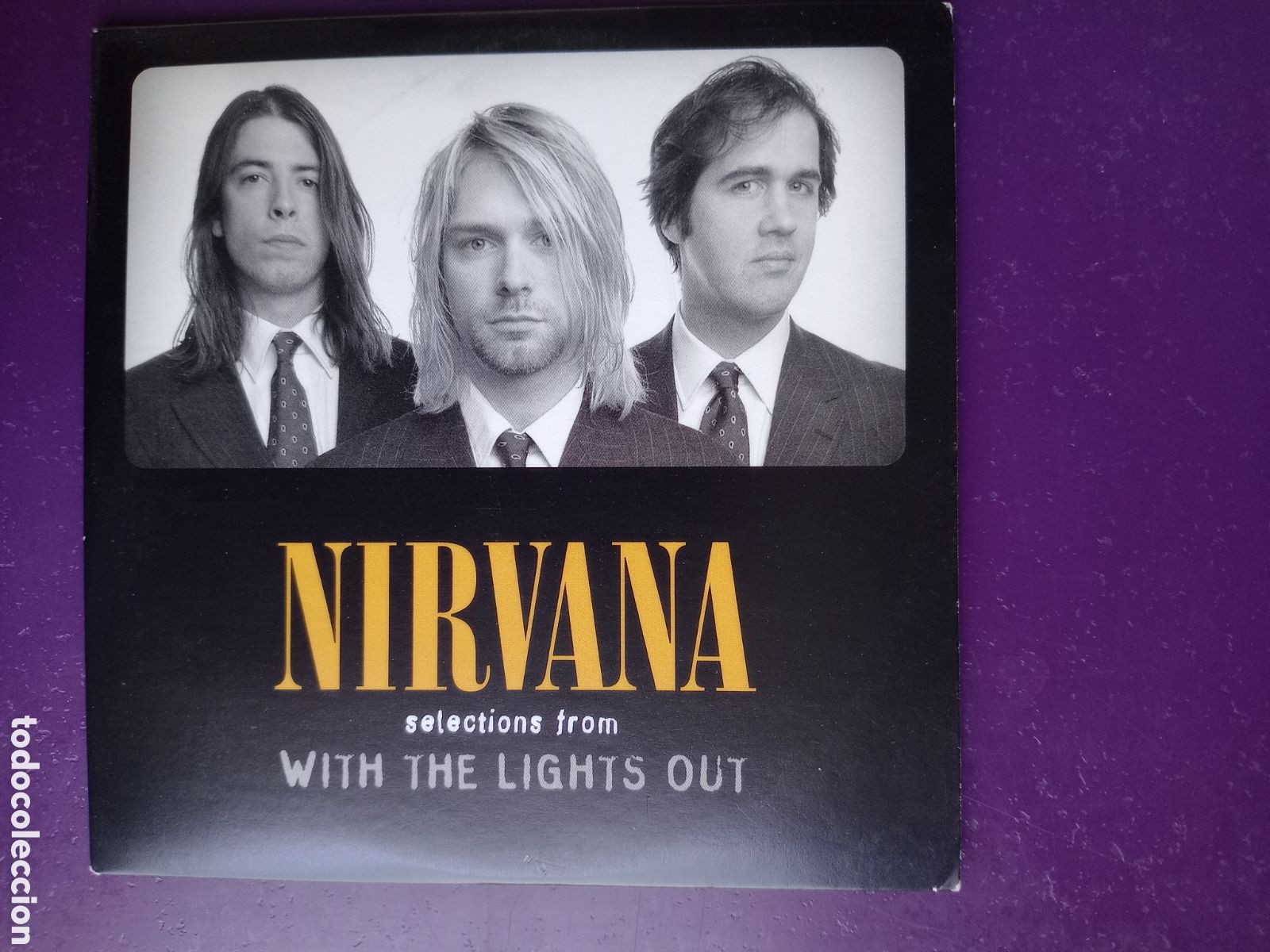 CDs de M&uacute;sica: Nirvana &ndash; Selections From With The Lights Out - CD GEFFEN 2004 PROMO - 5 TEMAS - GRUNGE