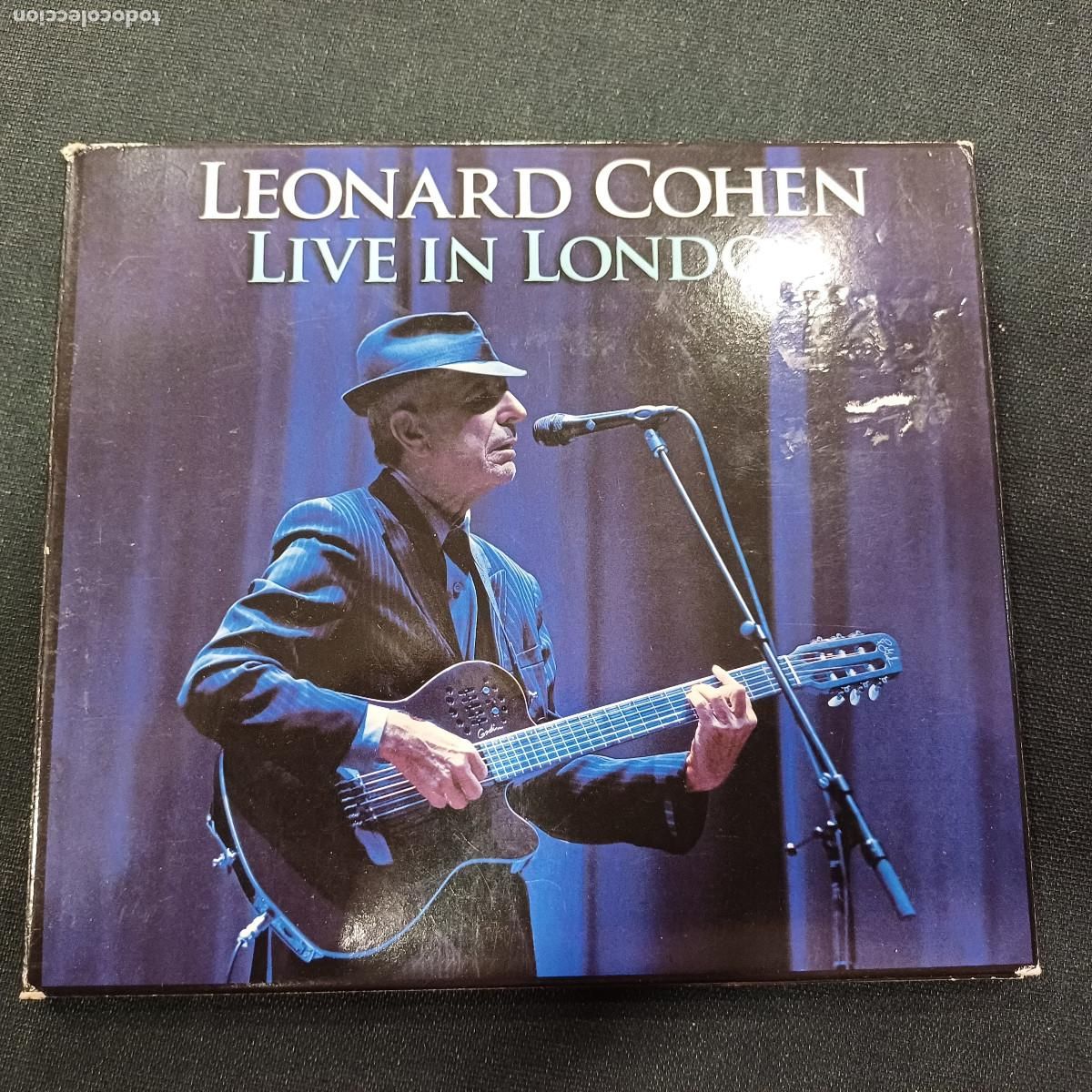 CDs de M&uacute;sica: LEONARD COHEN/LIVE IN LONDON/CD 2 DISCOS DIGIPACK.