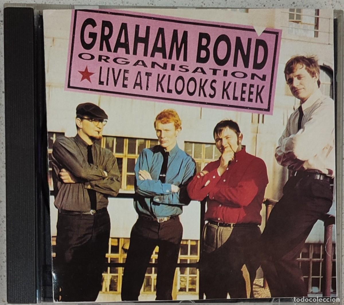 CDs de M&uacute;sica: The Graham Bond Organization &ndash; Live At Klooks Kleek (CD) 1990 -10 TEMAS - ED. FRANCE