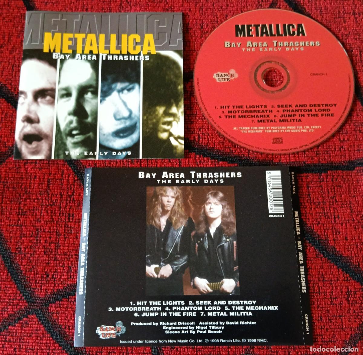 CDs de M&uacute;sica: METALLICA ** Bay Area Thrashers The Early Days ** CD 1988 UK