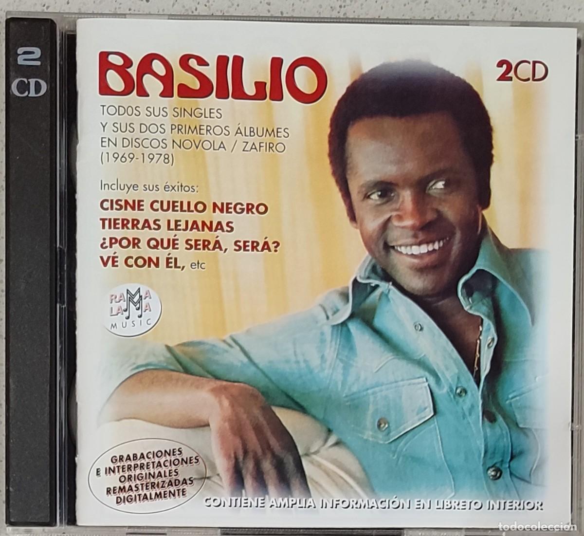 CDs de M&uacute;sica: BASILIO - TODOS SUS SINGLES (2CD) 1998 - 40TEMAS - REMASTERIZADO