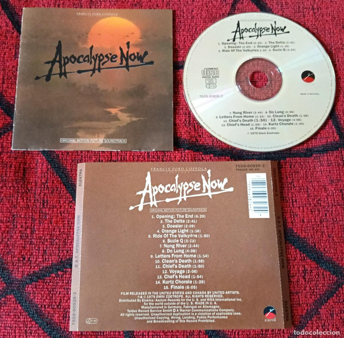 CDs de M&uacute;sica: Apocalypse Now **Original Motion Picture Soundtrack (Banda Sonora)** CD REEDICION ALEMANIA