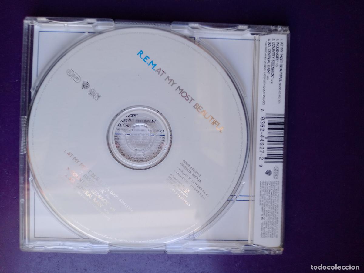 CDs de M&uacute;sica: R.E.M. &ndash; At My Most Beautiful - CD WARNER 1999 - 4 TEMAS - REM