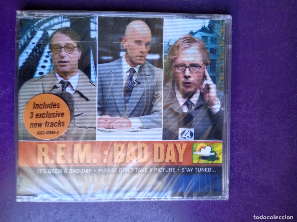 CDs de M&uacute;sica: R.E.M. &ndash; Bad Day - CD WARNER 2003 PRECINTADO - 4 TEMAS , 3 INEDITOS - REM