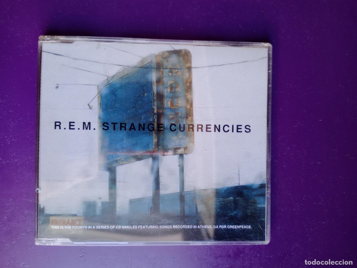 CDs de M&uacute;sica: R.E.M. &ndash; Strange Currencies - CD WARNER 1995 - 4 TEMAS , 3 LIVE - REM