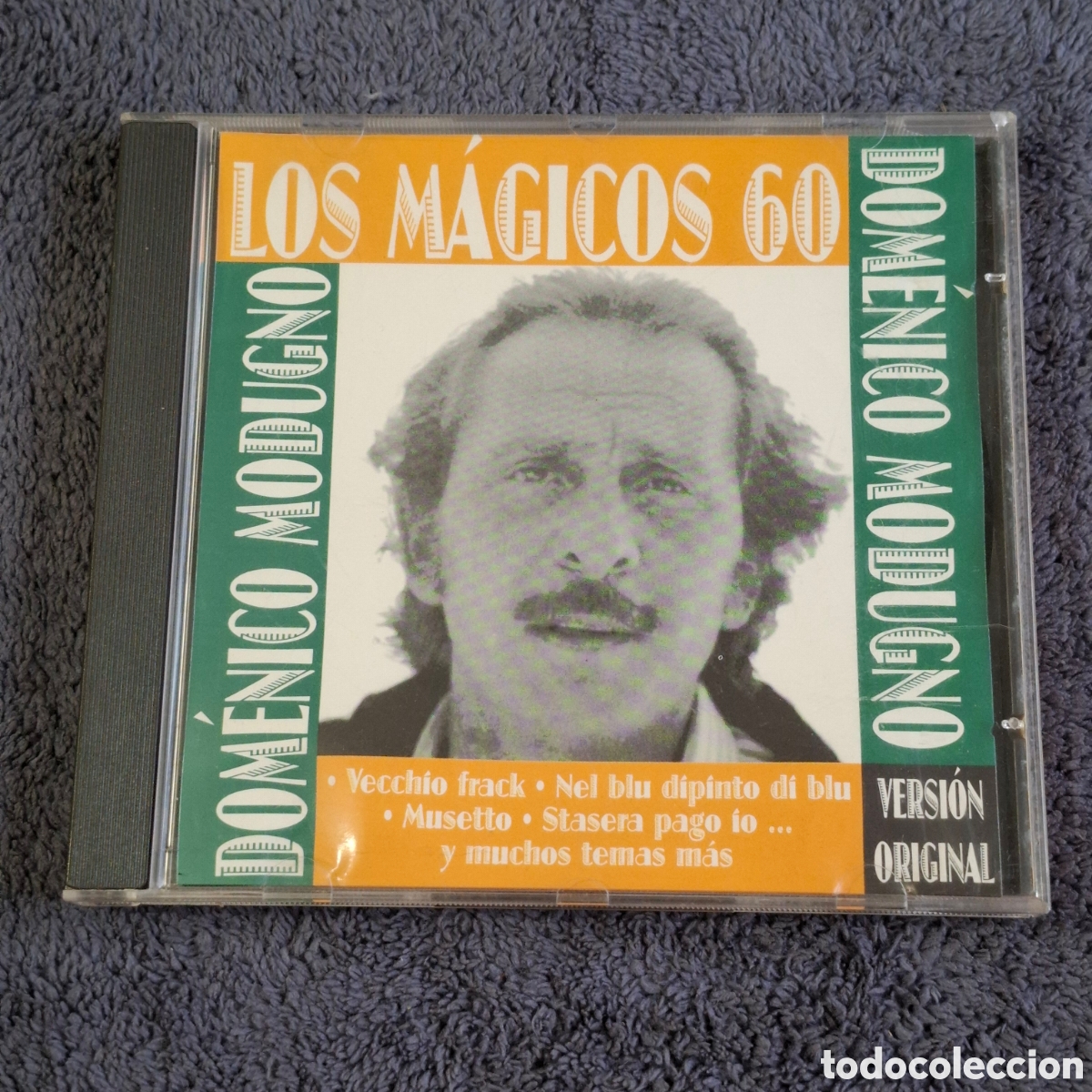 CDs de M&uacute;sica: CD76. Dom&eacute;nico Modugno - Los M&aacute;gicos 60, Cd, &Aacute;lbum Recopilatorio, Mandarim Records, 1997.
