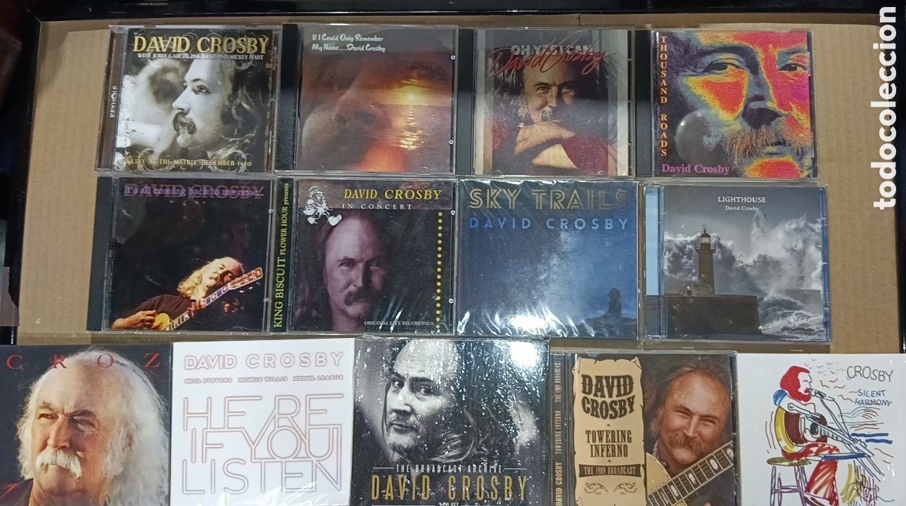 CDs de M&uacute;sica: LOTE CD DAVID CROSBY